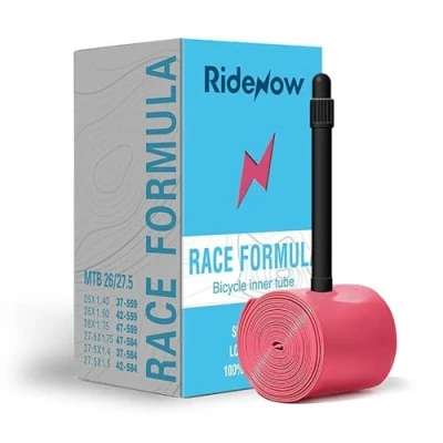 Immagine di RIDENOW Telecamera TPU MTB 42 grammi valvola sottile Presta 45mm (29/622 1.9 2.5)