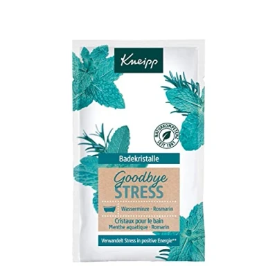 Immagine di Kneipp, Goodbye Stress, sali da bagno, menta d’acqua e rosmarino, 60 g