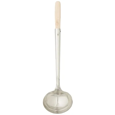 Immagine di JADE TEMPLE Mestolo per Wok, Rotondo, Acciaio Inossidabile, Argento, Inox, 50 x 33.5 37.5 cm