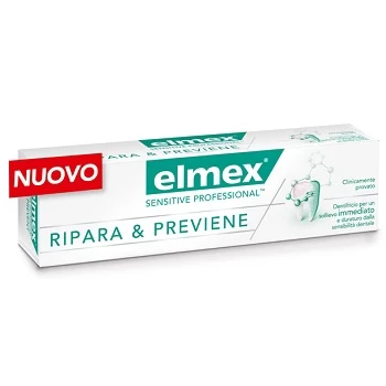 Immagine di DENTIFRICIO ELMEX SENSITIVE RIPARA &amp; PREVIENE 75 ML