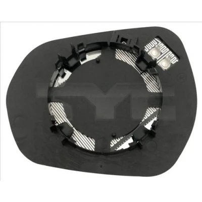 Immagine di TYC 310 0262 1 Vetro Specchio Retrovisore Sx FORD: FIESTA 7