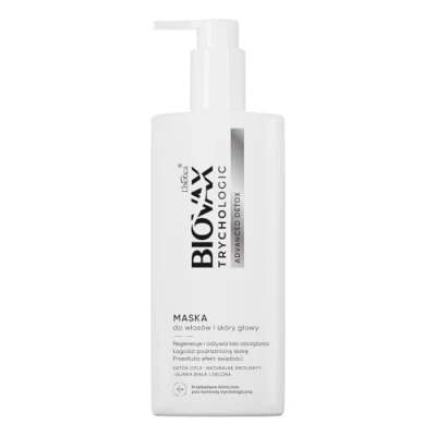 Immagine di L&#039;Biotica, Maschera, Maschera Biovax Trychologic Advanced Detox per capelli e cuoio capelluto 200 Ml (200 ml)