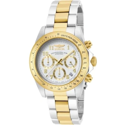 Immagine di Invicta Speedway Orologio da Uomo in acciaio inossidabile con movimento Quarzo 39mm, Argento / Bicolore