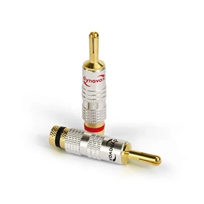 Immagine di Dynavox Banana Plug Connector Expandable Tip 2 Pair