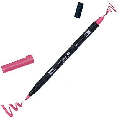 Immagine di Tombow ABT 743 Pennarello a Doppia Punta, Multicolore