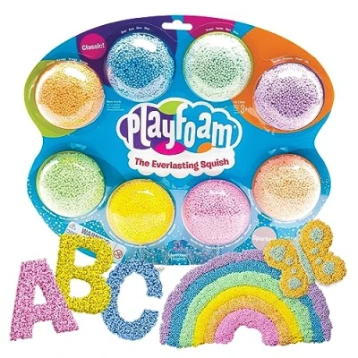 Immagine di Learning Resources Playfoam Combo 8 Pack, giochi sensoriali, composto giocattolo da modellare, fidget giocattoli, regali per bambini di 3 5 anni, e bambine