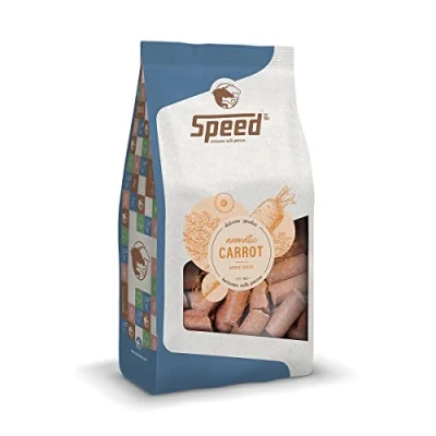 Immagine di Speed Delicious speedies Carrot, leckerli con sapore di carota, spuntino aromatico per ogni cavallo, i migliori ingredienti, semplicemente pratico (1 kg)