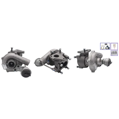 Immagine di ELSTOCK 91 1415 Turbina Turbocompressore a gas scarico, elemento di regolaz. (attuatore) regol. pneumatica con guarnizioni
