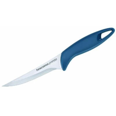 Immagine di Tescoma 863004 Presto Coltello Sbucciatore, Acciaio Inossidabile, Blu, 12 cm, 1 Pezzo