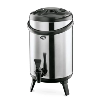 Immagine di ich zapfe.de Contenitore Termico per Alimenti, Thermos Alimenti Caldi, Dispenser con Rubinetto 10L