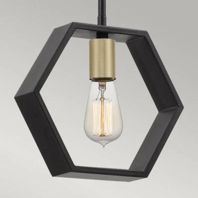 Immagine di QUOIZEL Lampada a sospensione Bismarck, 1 luce