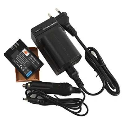 Immagine di DSTE 2 pacco LP E6 LPE6 Batteria + Caricabatteria Compatibile per Canon EOS 5D Mark II III 5DS 6D 7D 60D 60Da 70D 90D MarkII