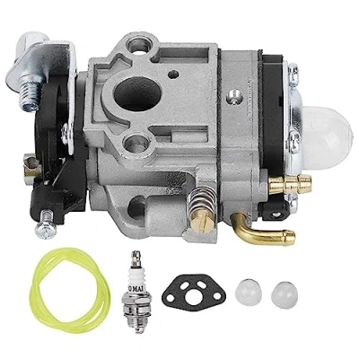 Immagine di Carburatore, carburatore per motore decespugliatore, adatto a Weedeater 1E34F 1E36F TU26 TL26 Decespugliatore 26cc 33cc