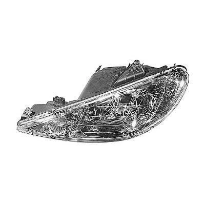 Immagine di VAN WEZEL 4028963 fari Sx H7/H7 cristallino per veicolo circolazione Dx senza motore regolazione assetto PX26d PEUGEOT: 206 Hatchback