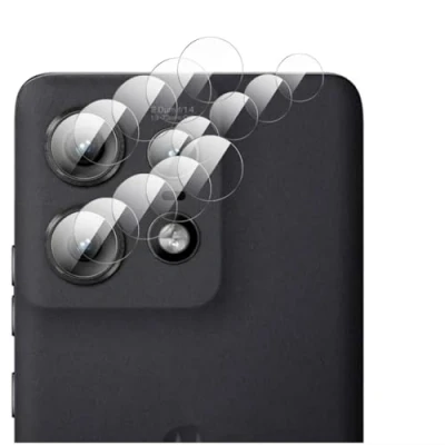 Immagine di GIOPUEY [Super Sottile 4 Pezzi Pellicola Fotocamera Compatibile con Motorola Edge 50 PRO, HD Vetro Temperato [Resistente ai Graffi] Protezione per PRO