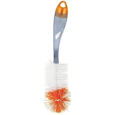 Immagine di Tigex Scovolino XXL 2 in 1 flessibile a doppia fibra/Spazzola per biberon e tettarella/arancione