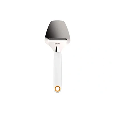Immagine di Fiskars Affetta formaggio a pasta dura, Acciaio/Plastica, Larghezza di taglio: 6 cm, Functional Form, Bianco, 1016129