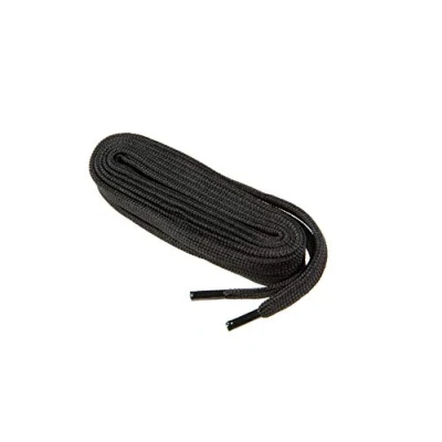 Immagine di Lacci Piatti per Scarpe e Stivali da Lavoro, Antinfortunistiche, Resistenti, Vari Colori Lunghezze, Fatti in Europa dalla Worker Walker Pro, 1 Paio (91 nero / 120 cm 47 pollice)