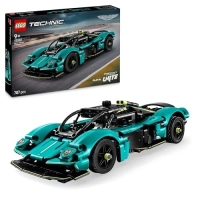 Immagine di LEGO Technic Aston Martin Valkyrie Modellino da Costruire di Auto Sportiva Macchina Giocattolo con Motore V12 e Porte Apribili Regalo Collezione per Bambini Bambine 9 Anni in su 42208