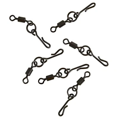 Immagine di Fox Edges Kwik Change O Ring Swivels size 7 10pcs Materiale da pesca