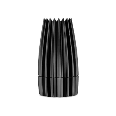 Immagine di Alessi Grind WAL03 B Macinasale di Design in Fusione d&#039;Alluminio, Nero