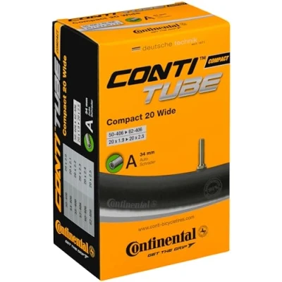 Immagine di Continental Camera D&#039;Aria 20x1.9 20x2.5, A34 mm Auto Schrader