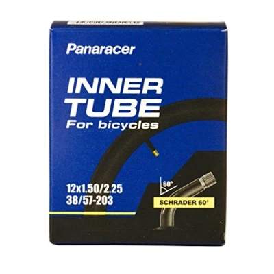 Immagine di Panaracer Camera d&#039; Aria per Bicicletta, valvola Schrader, Dimensioni Diverse, 35 48 60 mm valvole, Singolo o Confezione da Due, Unisex, 1 Pack