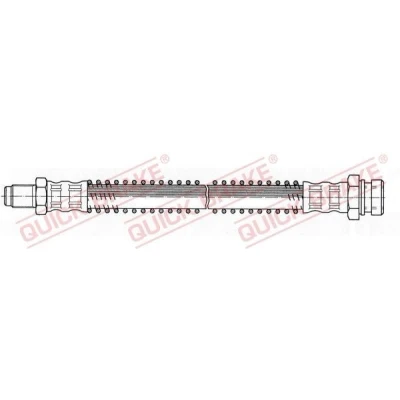 Immagine di QUICK BRAKE 32.510 Tubi Freno 180mm M10x1 con filettatura interna, esterna