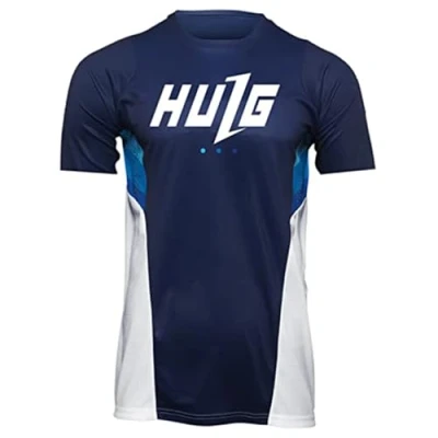 Immagine di Maglia Da Ciclismo Estivi Uomo Maniche Corte In Poliestere 100% Traspirante Asciugatura Rapida Skin Friendly Magliette MTB Per Attività All&#039;aperto (Color 04,M)