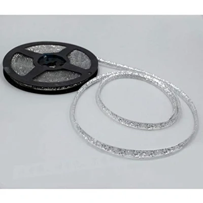 Immagine di nastro adesivo sigillante per piastrelle in ceramica, antimuffa, decorativo alluminio, argento