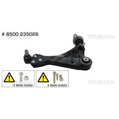 Immagine di TRISCAN 8500 235026 Braccio oscillante, Sospensione ruota con snodo portante/di guida, cuscinetto in gomma trasversale oscillante 22, 17