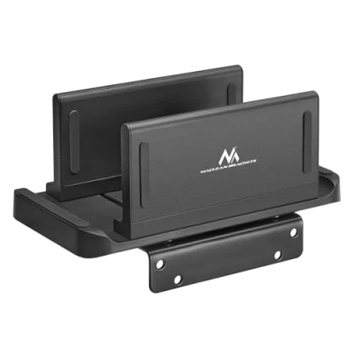 Immagine di Supporto per terminali Thin Client/Mini PC Maclean, nero, adatto a supporti VESA, indipendente, MC 454