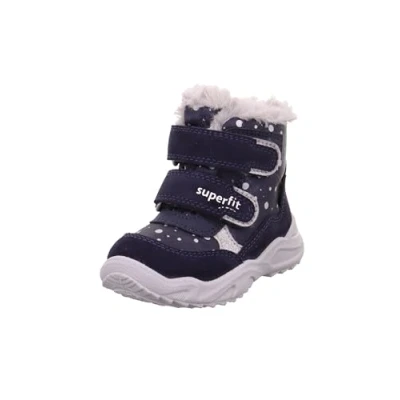 Immagine di Superfit Glacier Stivali da neve per bambini, Taglia: 21, Blau Pelle e tessuto