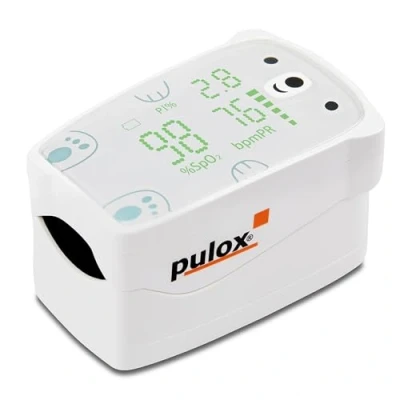 Immagine di Pulox PO 235 Pulsossimetro Pediatrico con funzione di allarme Misurazione SpO2, frequenza cardiaca e PI nei bambini