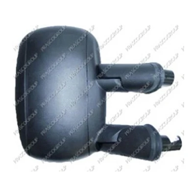 Immagine di Specchietto retrovisore esterno Prasco FT9087003 Dx nero manuale regolabile convesso FIAT: Doblo I Cargo, Station Wagon