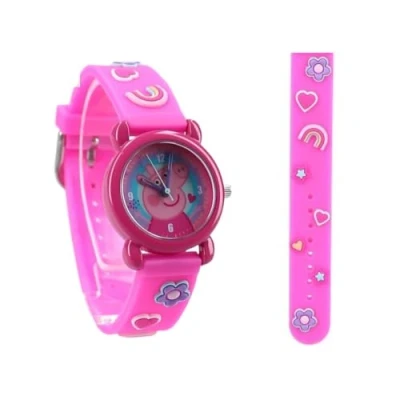 Immagine di My sweety pop Orologio analogico da polso per bambini scuola asilo festa idea regalo, Peppa Pig Rosa, Cinghia