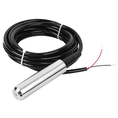 Immagine di Fafeicy Trasmettitore di Livello liquido TL 136 Rilevatore Sensore dell&#039;acqua 24VDC 4 20mA Uscita segnale del Lunghezza linea 5 metri(0 4m)