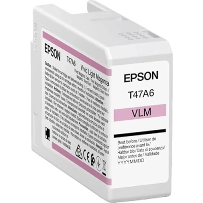 Immagine di Epson Ink Cart., viv light mag. T 47A60N 50ml Ultrachrome Pro 10