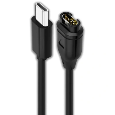 Immagine di zoerbufan Caricatore USB C Compatibile con Garmin Fenix 5 5S 5X Plus 6 6S 6X PRO 7 7S 7X, Approach S10 S40 S60 S12 S42, Instinct, Vivoactive 3 4 4S Venu, Forerunner 745 935 945 45 45S 245, Quatlx