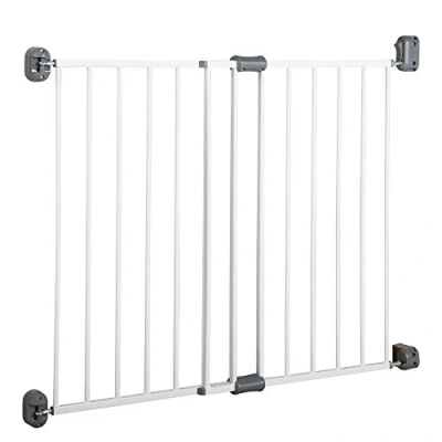 Immagine di roba Cancelletto di Sicurezza per Porta &quot;Easy Step&quot;, in Metallo, Extra Alto, Larghezza Variabile 60 97 cm, Bianco