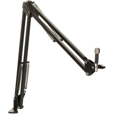 Immagine di asta microfonica DOCKIN compatibile con i microfoni DOCKIN, RØDE, Razer ecc., regolabile adattatore da 3/8&quot; a 5/8&quot; (84 cm),