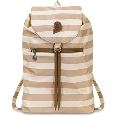 Immagine di INVICTA Zaino, MINISAC, Richiudibile e Tascabile, Viaggio &amp; Tempo Libero, Zainetto Uomo Donna a Righe, ICONA, PACKABLE