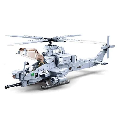 Immagine di Sluban Modelbricks ah 1z Elicottero d&#039;attacco, Multicolore, M38 B0838
