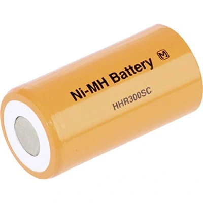 Immagine di Panasonic HHR30SCP/PP Batteria ricaricabile speciale Sub C Flat Top NiMH 1.2 V 3050 mAh