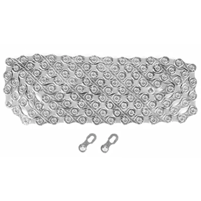 Immagine di KMC X10 Np/Bk 116L, Catena Unisex Adulto, Argento, 0.5 Inches X 0.39&quot;