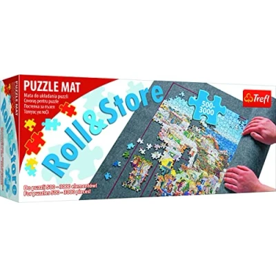 Immagine di Trefl per trasportare e conservare i Pezzi Forte Resistente Velcro, di Grandi Dimensioni Tappeto, Colore, 500 3000 Elementi, Tappetino puzzle