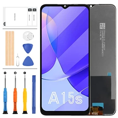 Immagine di LADYSON per Oppo A15 CPH2185 Sostituzione dello Schermo A15s CPH2179 Display LCD Touch Pannello di Vetro Digitizer Assemblea Completa Parti Riparazione Kit