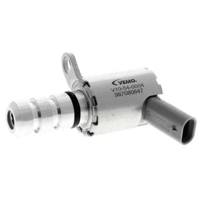 Immagine di VEMO V10 54 0004 Valvola comando, Regolazione albero a camme con comando elettrico Coppa olio VOLKSWAGEN: Golf 7, Scirocco III, Polo V Hatchback