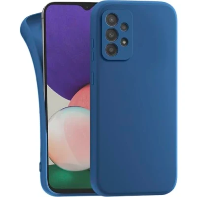 Immagine di MyGadget Cover per Samsung Galaxy A52 4G 5G A52s Custodia Protettiva in Silicone Morbido Case TPU Flessibile Ultra Protezione Antiurto &amp; Antiscivolo Blu scuro