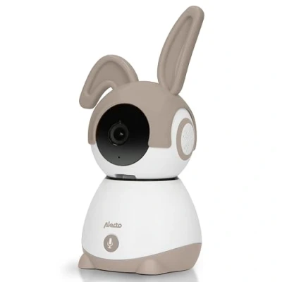 Immagine di Alecto SMARTBABY10BE Video Baby Monitor con fotocamera e WiFi/WLAN visione notturna Per casa in viaggio Babyfono citofono controllabile app Bianco/Beige